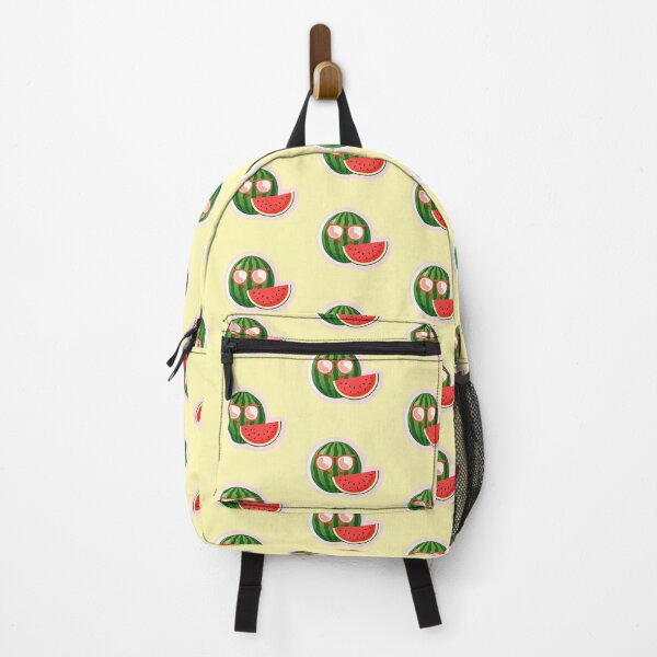 Item preview, Cute Kawaii Watermelon Art – Funny Cartoon Summer Fruit Illustration designed and sold by steekeets.