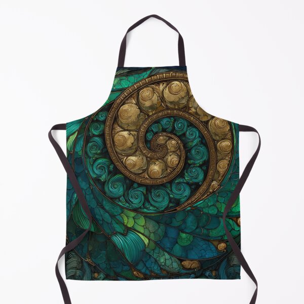 Item preview, New Zealand Māori Paua Pattern Koru Design 750 designed and sold by GrinGalore.