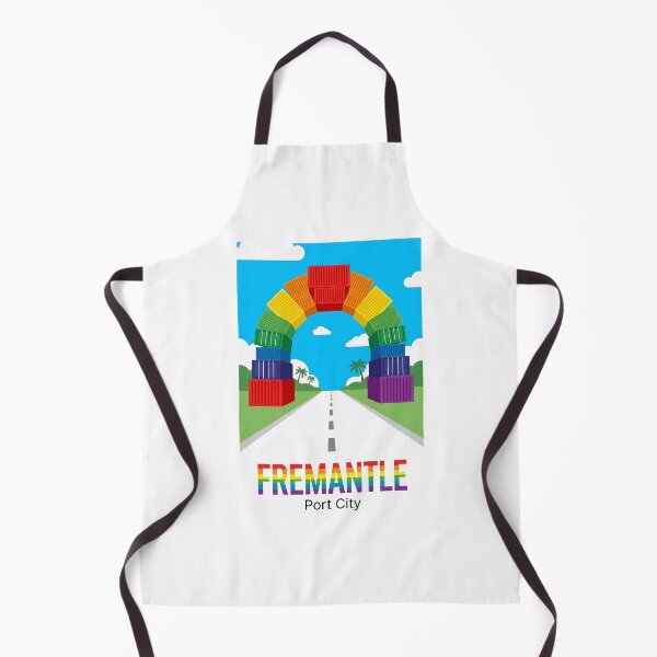 Item preview, Fremantle Rainbow Containers - The Containbow Port City Art designed and sold by Digital Dreams Arts.