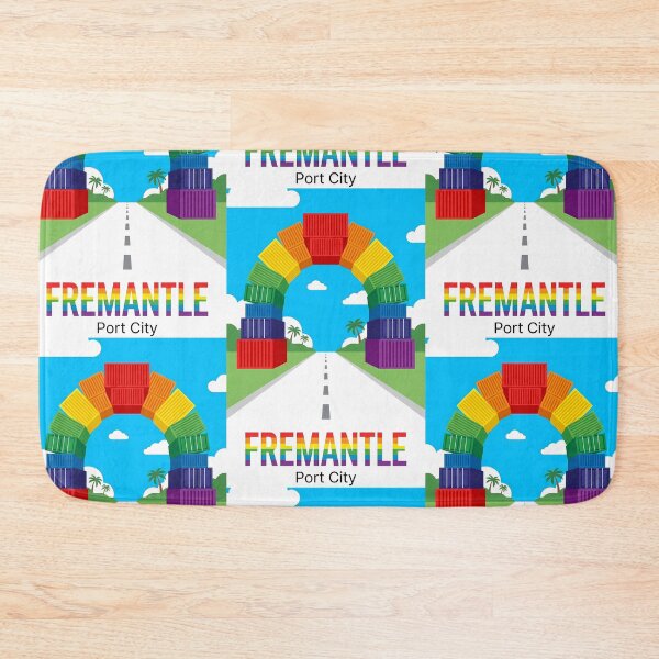Item preview, Fremantle Rainbow Containers - The Containbow Port City Art designed and sold by Digital Dreams Arts.