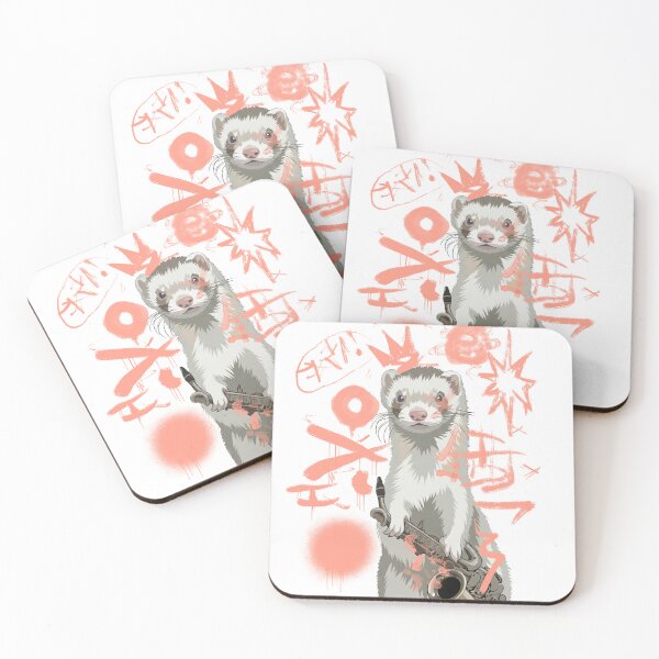 Item preview, Mochi X You / Jazz Punk Pastel – Ferret of the Luna designed and sold by luna_unreal.