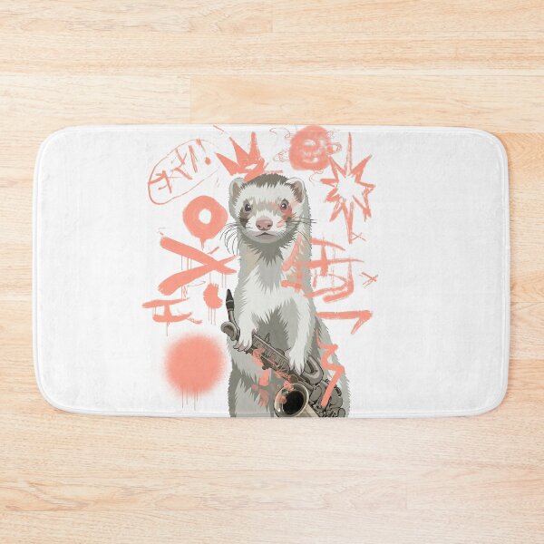 Item preview, Mochi X You / Jazz Punk Pastel – Ferret of the Luna designed and sold by luna_unreal.