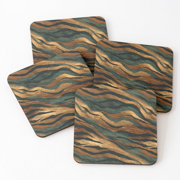 Item preview, Minimalistic Statement-Making Tiger Stripe Print  - Father'S Day Gifts designed and sold by RoyalStarsPatts.