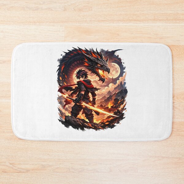 Item preview, Anime Dragon Fire Warrior designed and sold by Amr Siam.