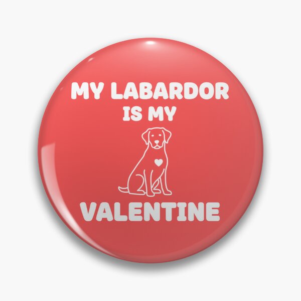 Item preview, Funny Labrador Valentine Saying Dog Lover Cute Puppy Humor designed and sold by GridText.
