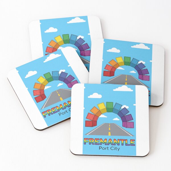 Item preview, The Containbow - WA Port City Icon Illustration designed and sold by Digital Dreams Arts.