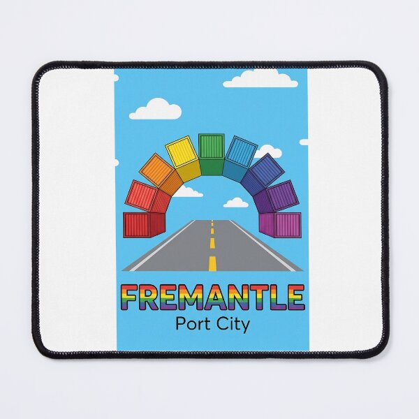 Item preview, The Containbow - WA Port City Icon Illustration designed and sold by Digital Dreams Arts.