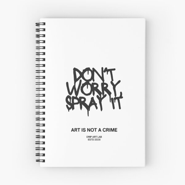 Item preview, Don't worry, spray it designed and sold by DripArtLab.