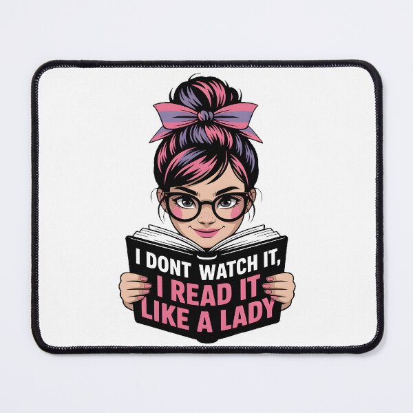 Item preview, I Don't Watch Porn, I Read It Like A Lady designed and sold by PlanetMarker.