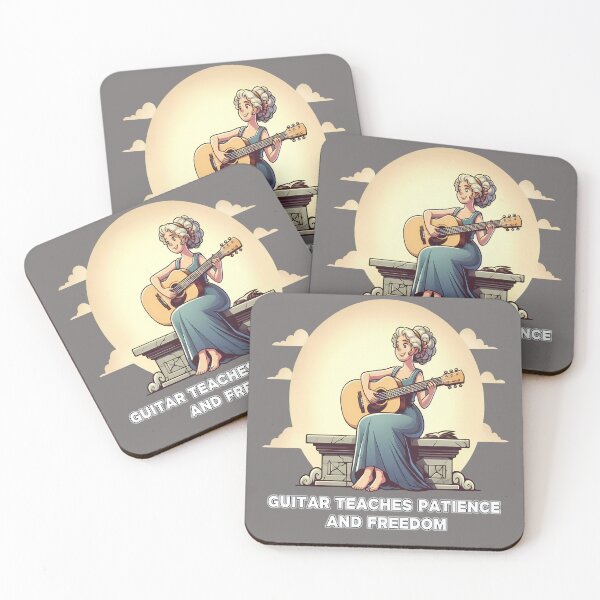 Item preview, Girl playing guitar – National Guitar Day designed and sold by Art-Arcade6.