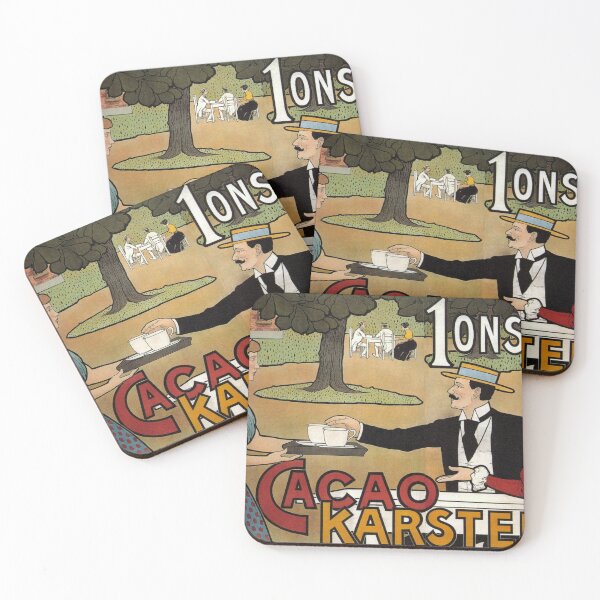 Item preview, Dutch Cacao Advertising Poster (1897) designed and sold by 19th Century in Color.