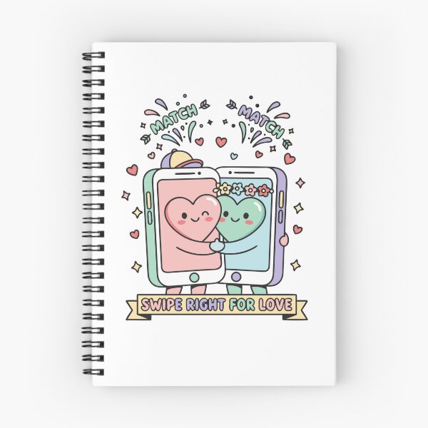 Item preview, Dating App Match Couple – Cute Swipe Right Valentine designed and sold by BKB APPARELS.