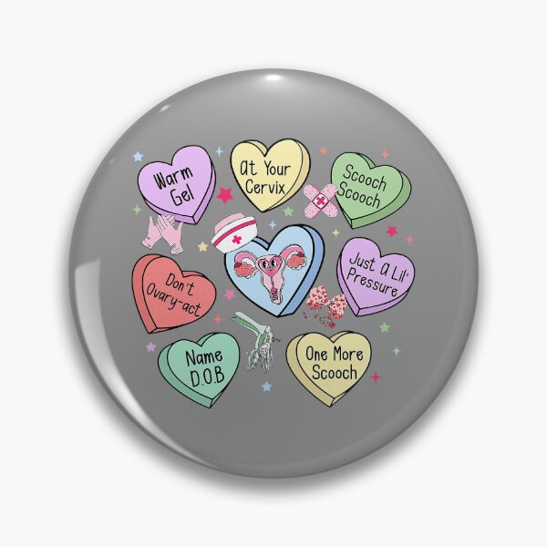 Item preview, Nurse Candy Heart Valentines Obstetrician Gynecologist designed and sold by ArleneRowe.