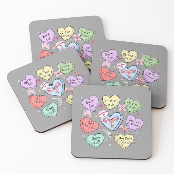 Item preview, Nurse Candy Heart Valentines Obstetrician Gynecologist designed and sold by ArleneRowe.