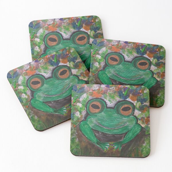 Item preview, Frog outa stump designed and sold by Sarina Peace.