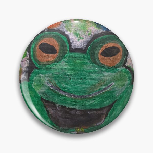 Item preview, Frog outa stump designed and sold by Sarina Peace.