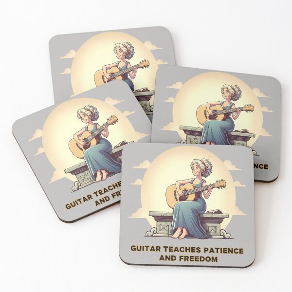 Item preview, Girl playing guitar – National Guitar Day designed and sold by Art-Arcade6.