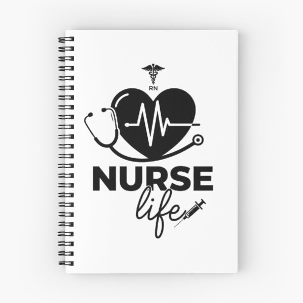 Item preview, NURSE Life Heart Stethoscope - Perfect Gift for Nurses designed and sold by ZentraVibe.