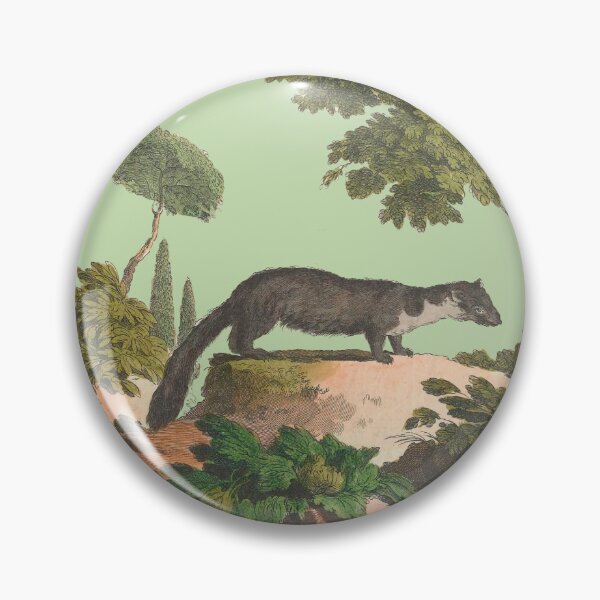 Item preview, vintage stoat designed and sold by okapia concolor.