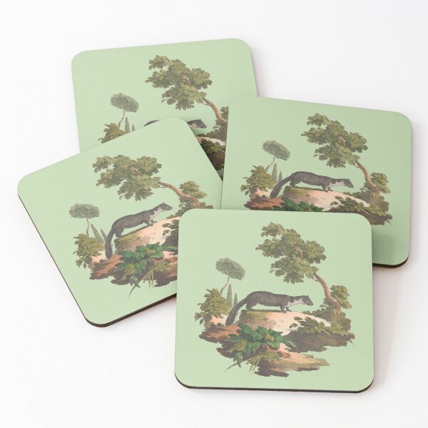Item preview, vintage stoat designed and sold by okapia concolor.