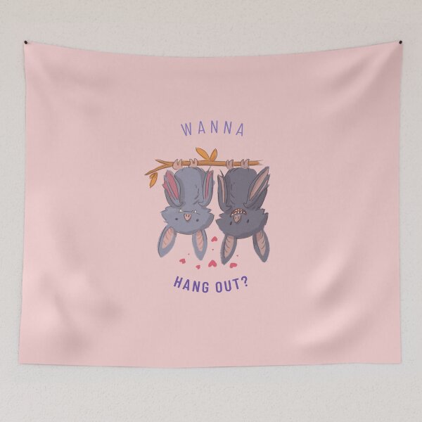 Item preview, WANNA HANG OUT Bats designed and sold by JusTiceT-shirts.