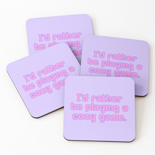 Item preview, I'd Rather Be Playing a Cozy Game V1 designed and sold by sillyjess.