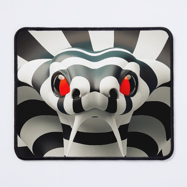 Item preview, Hypnotic Serpent Optical Illusion Psychedelic Cobra Art designed and sold by Amanda's Factory.