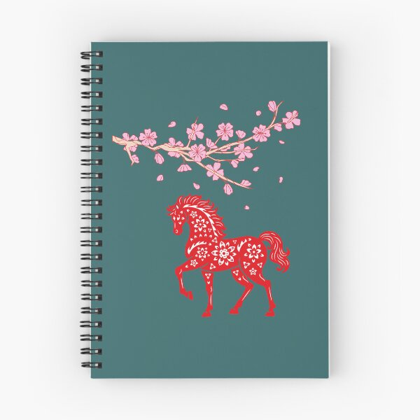 Item preview, Fire Horse Blossom designed and sold by RainsQuillMask.