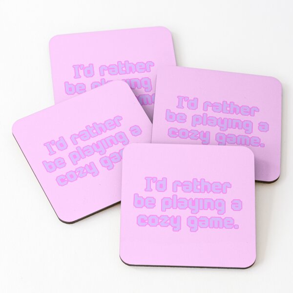 Item preview, I'd Rather Be Playing a Cozy Game V2 designed and sold by sillyjess.