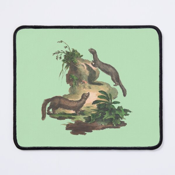 Item preview, vintage weasels designed and sold by okapia concolor.