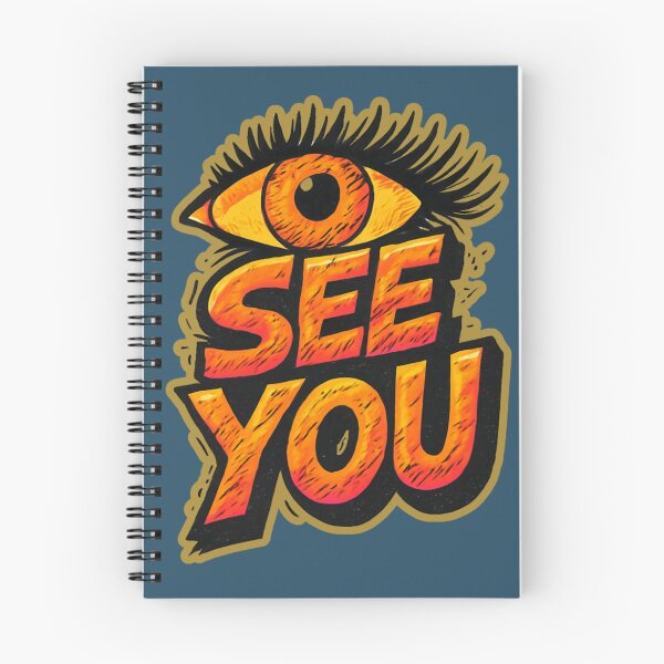 Item preview, I See You – Fiery Eye Pun Graphic designed and sold by KnockoutCustomPrint.