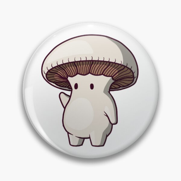 Item preview, Cute mushroom standing waving buddy designed and sold by Honeyhat.
