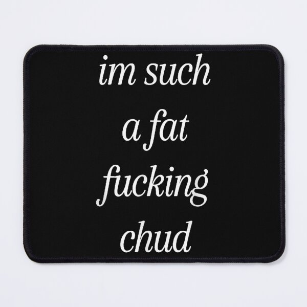 Item preview, Bold Sarcastic Quote Typography I Am Such A Fat Child designed and sold by Daisy Grimes.