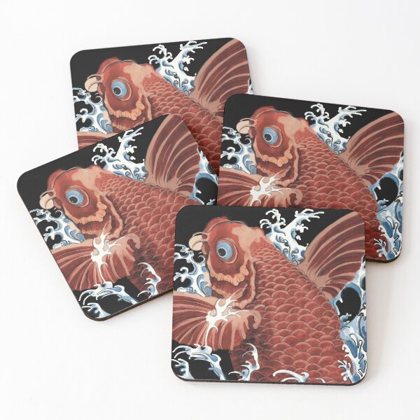 Item preview, Koi fish ukiyo-e designed and sold by Студия Ukiyoo.