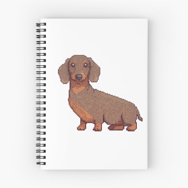 Item preview, Pixel Dachshund – Retro Pixel Art Wiener Dog Design designed and sold by ikidyounot.