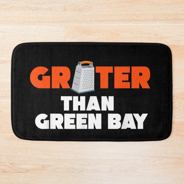 Item preview, Funny Wordplay Typography Grater Than Green Bay Joke Design designed and sold by Daisy Grimes.