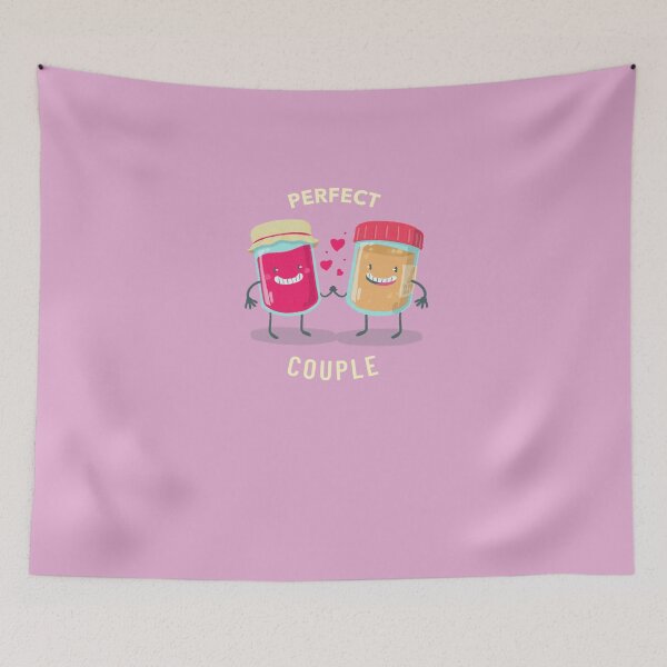 Item preview, PERFECT COUPLE - Peanut butter & Jelly designed and sold by JusTiceT-shirts.