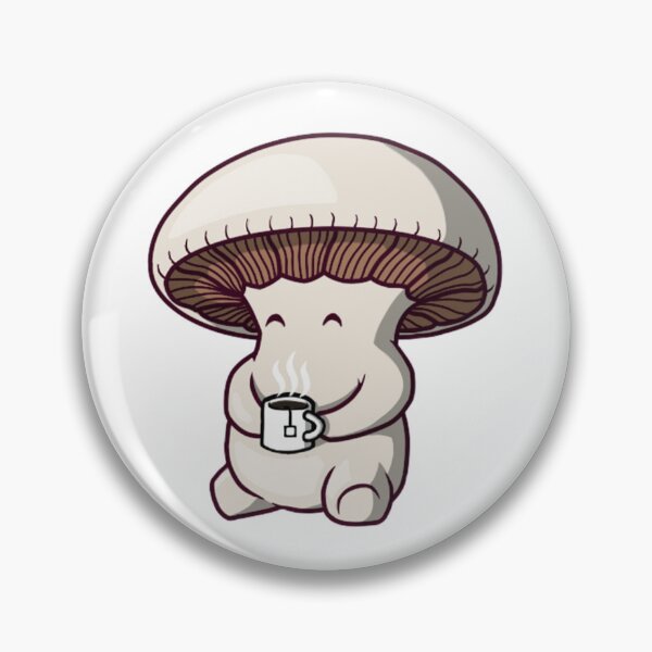 Item preview, Cute mushroom tea drinking buddy designed and sold by Honeyhat.