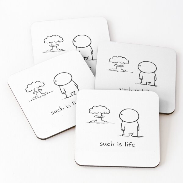 Item preview, Such is Life Nuclear Explosion designed and sold by Planetporridge.