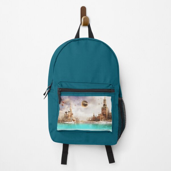 Item preview, Surreal Russian Dream: Dreamlike Moscow under the Moon and Magical Hot Air Balloons designed and sold by Design4AllThings.