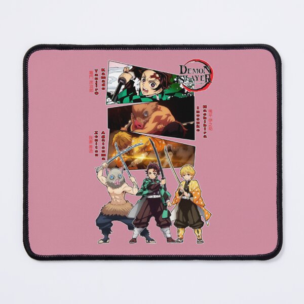 Item preview, Demon Slayer Trio - Tanjiro, Zenitsu, & Inosuke Action Panel designed and sold by MrGlayga.