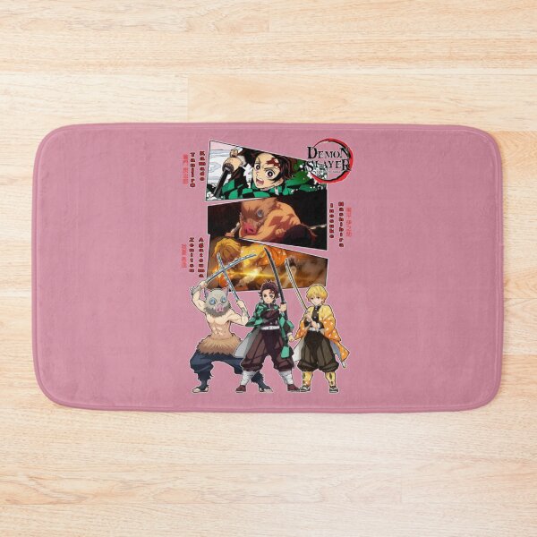 Item preview, Demon Slayer Trio - Tanjiro, Zenitsu, & Inosuke Action Panel designed and sold by MrGlayga.