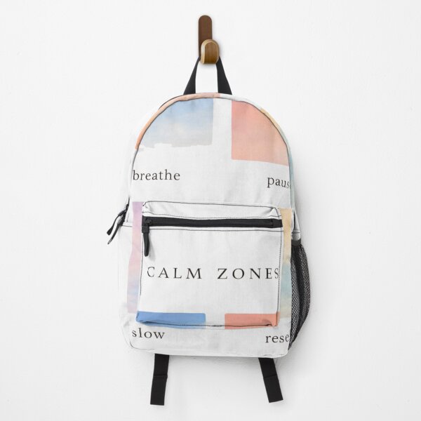 Item preview, Calm Zones T-Shirt – Breathe Pause Slow Reset Minimal Aesthetic Tee designed and sold by KDesignCrafts.