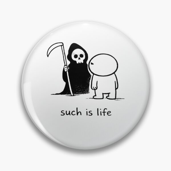 Item preview, Such is Life Grim Reaper designed and sold by Planetporridge.
