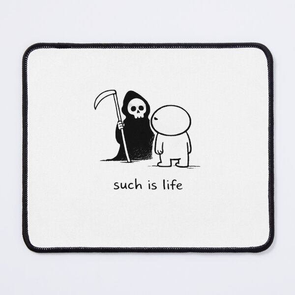 Item preview, Such is Life Grim Reaper designed and sold by Planetporridge.