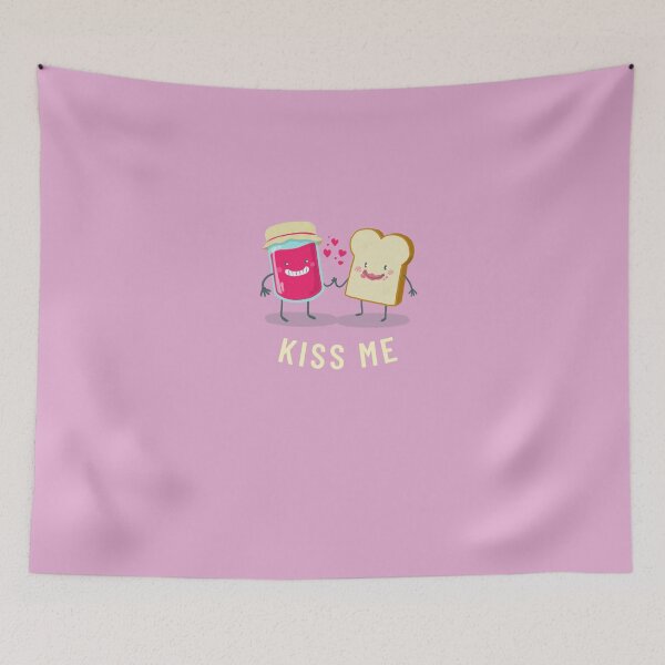 Item preview, KISS ME - Jam Toast designed and sold by JusTiceT-shirts.