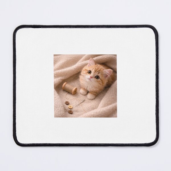 Item preview, Curious Ginger Cat – Quiet Everyday Wonder designed and sold by LovelyCatGalaxy.