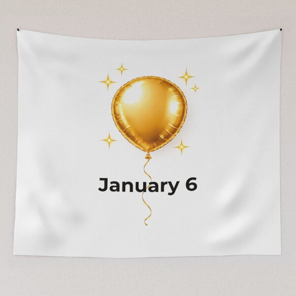 Item preview, Balloon - January 6 designed and sold by ariksworld.