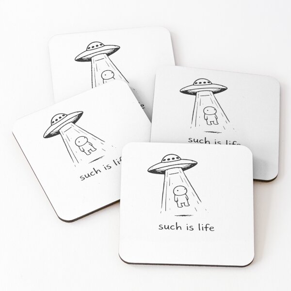 Item preview, Such is Life UFO Abduction designed and sold by Planetporridge.