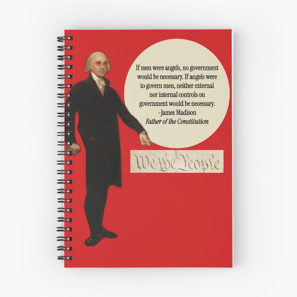 Item preview, James Madison "If men were angels..." designed and sold by HiddenWalnuts.